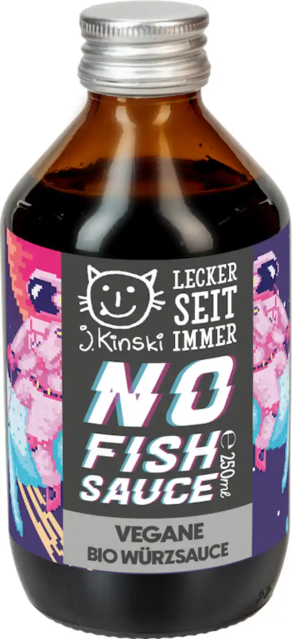 Bild 1 von J.Kinski Bio No Fish Sauce, 250 ml