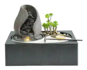 Dehner Polyresin-Zimmerbrunnen Landskap, ca. H22 cm