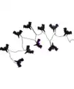 Bild 1 von LED-Lichterkette Halloween, schwarz