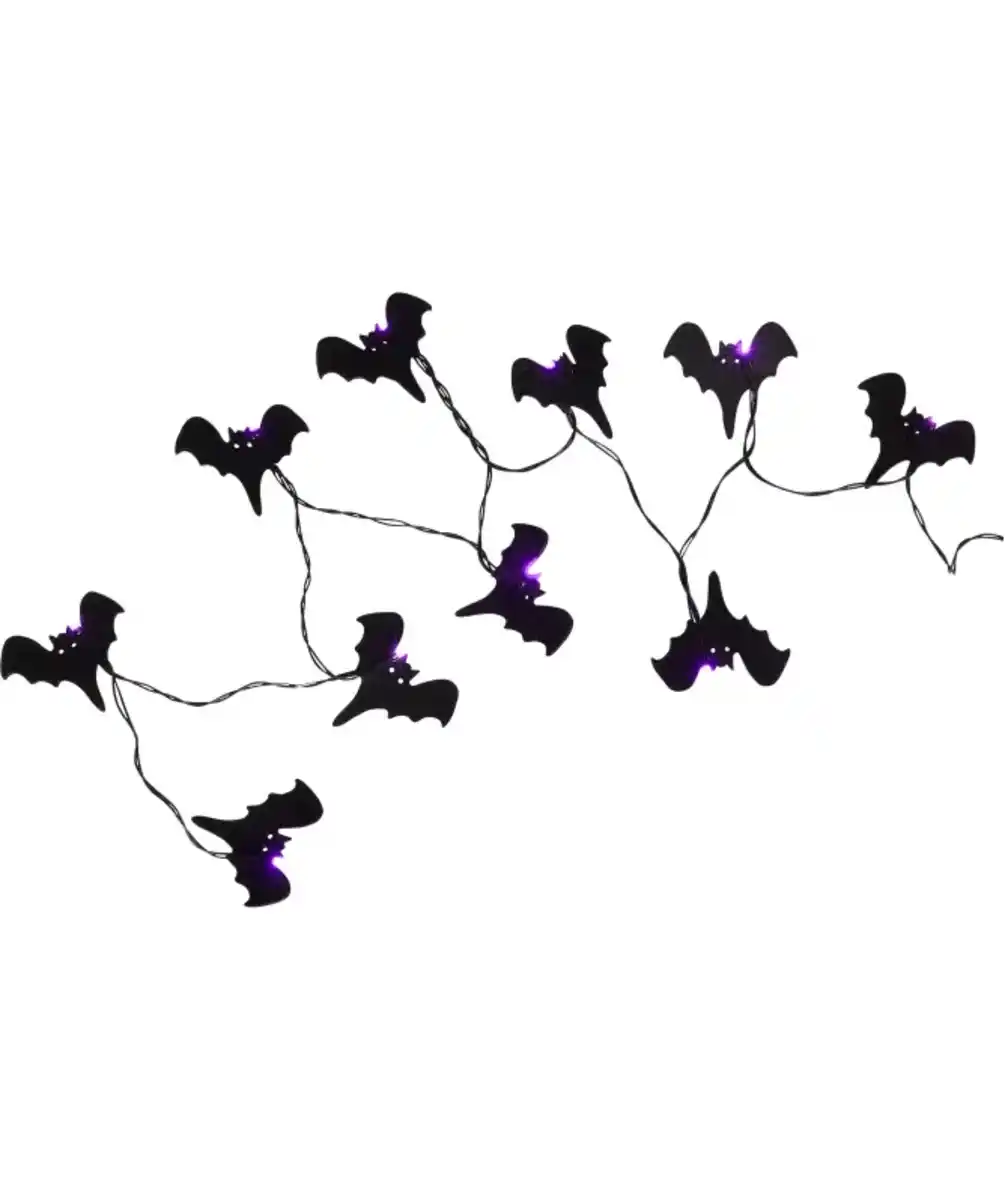 Bild 1 von LED-Lichterkette Halloween, schwarz