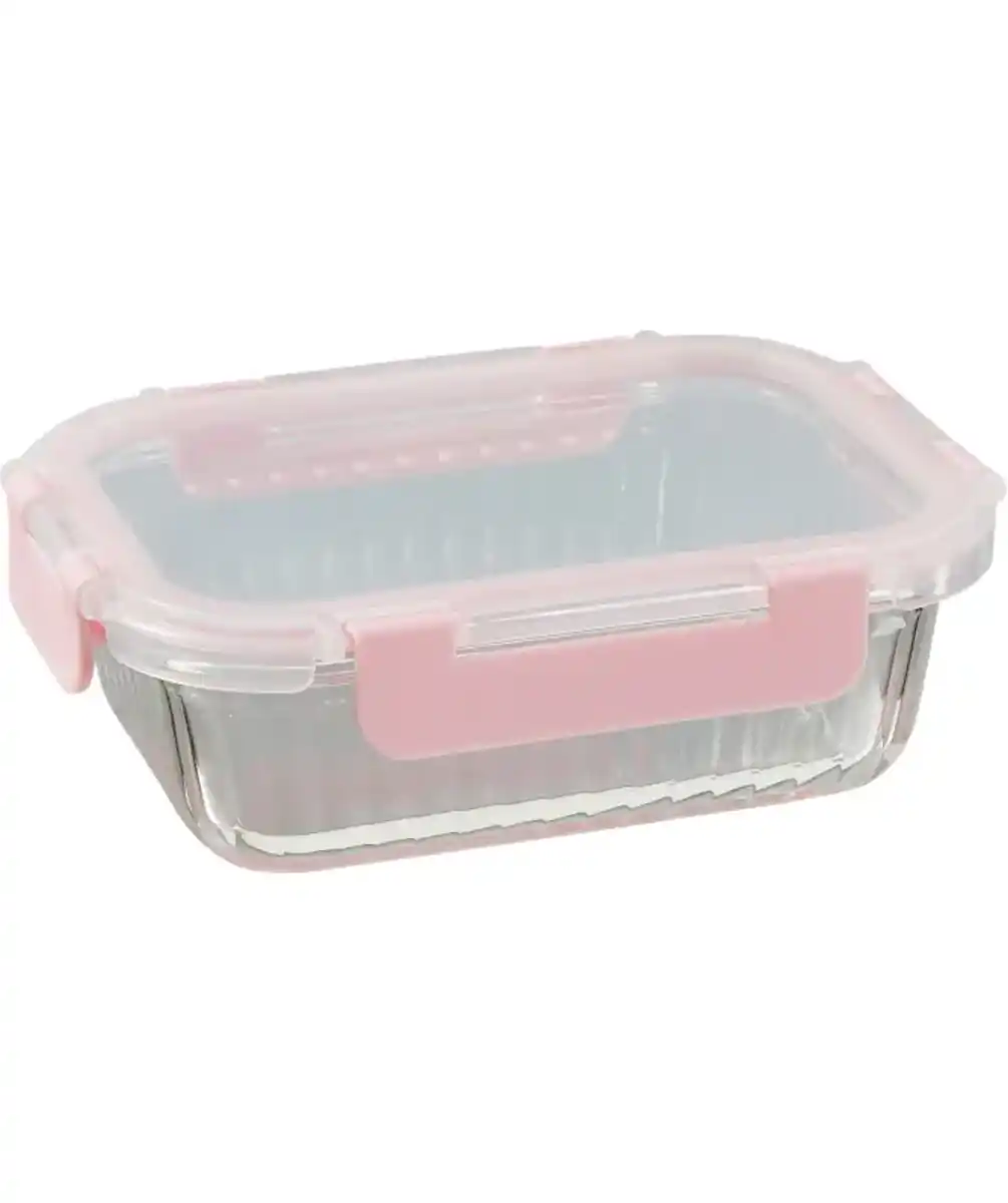 Bild 1 von Vorratsglas mit Deckel, rosa