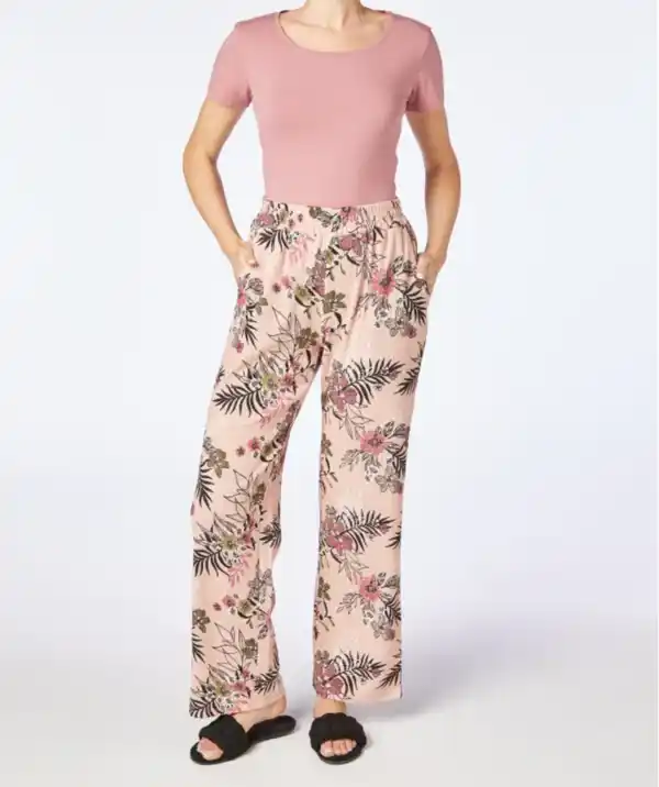 Bild 1 von Palazzohose in Crinkleoptik, rosa