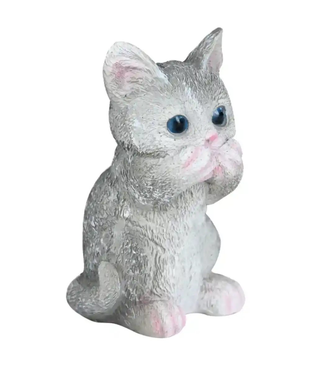 Bild 1 von Deko-Katze, grau