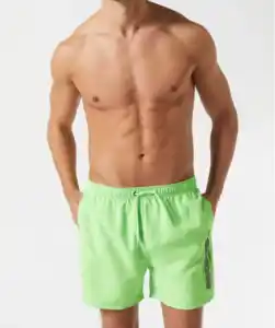 Badeshorts Neon, neon grĂĽn