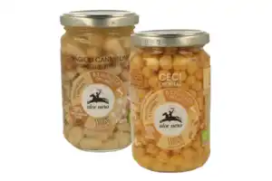 Hülsenfrüchte im Glas