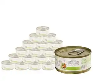 Dehner Premium Lovely Nassfutter für Katzen Hier bin ich!, 24 x 70 g