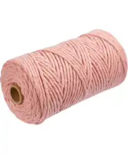 Garn Makramee, rosa
