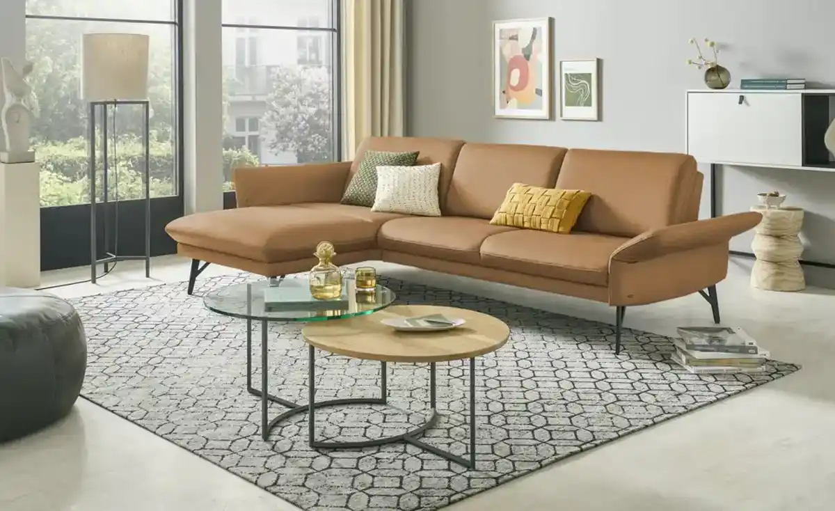 Bild 1 von himolla Ecksofa Echtleder 1928