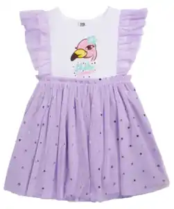 Kleid in Flieder, flieder
