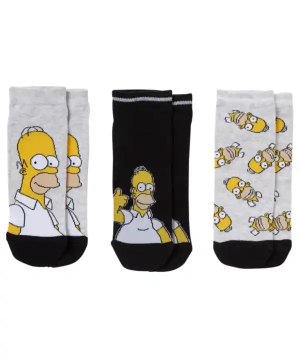 Bild 1 von Simpsons Lizenz Socken, gelb