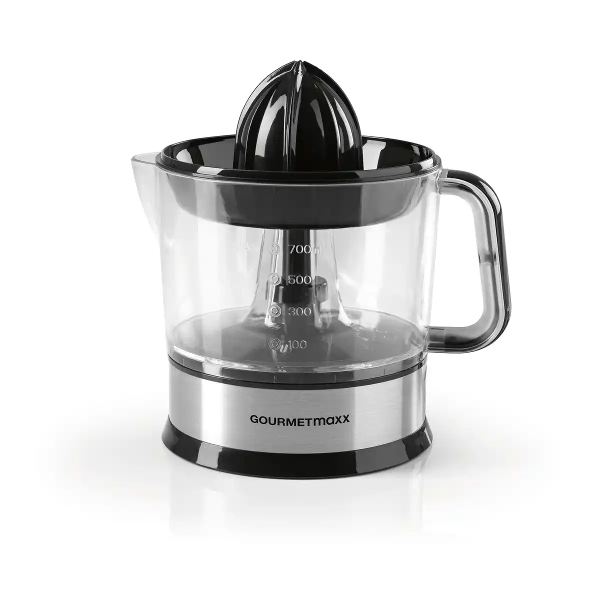 Bild 1 von Zitronenpresse Gourmetmaxx Schwarz ca. 40 Watt, Schwarz, Transparent