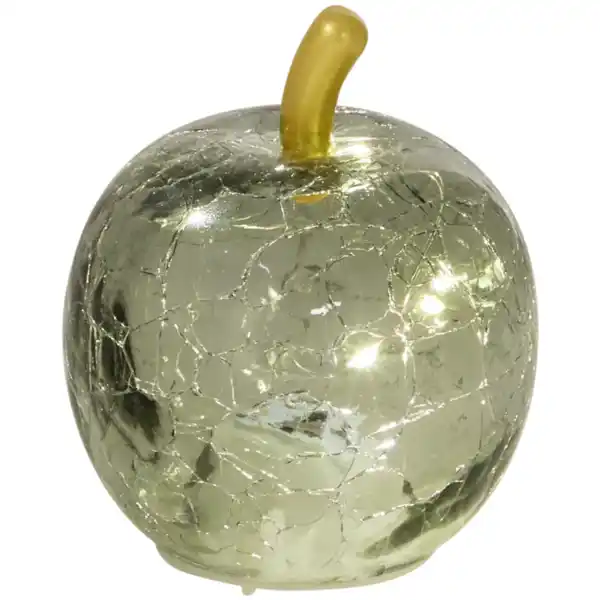 Bild 2 von Glasapfel mit Licht