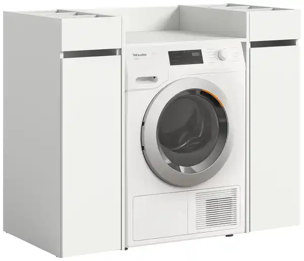 Bild 1 von Waschmaschinenschrank Free ca. 124x101 cm Weiß, Weiß