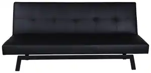 SCHLAFSOFA BODIL, Schwarz
