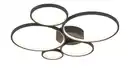 Bild 4 von Trio LED-Deckenleuchte, Kreise, schwarz Rondo