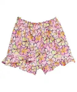 Gemusterter Hosenrock, rosa