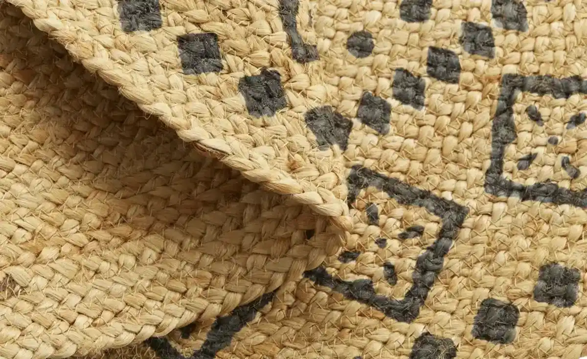 Bild 4 von Jute-Teppich Mamda Ornament