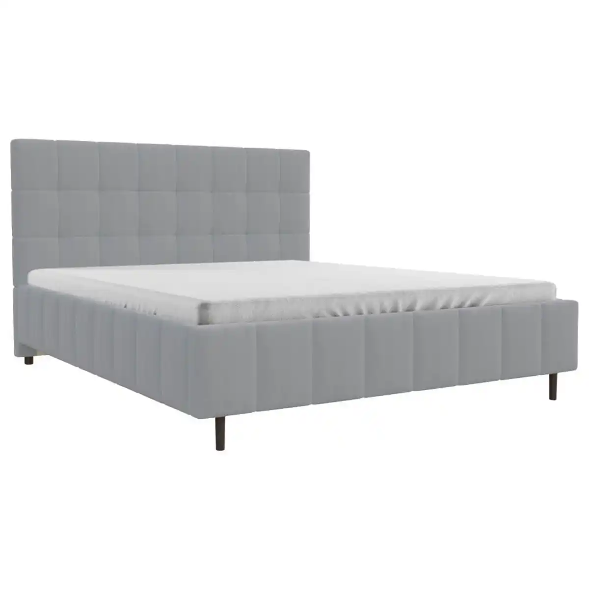 Bild 1 von Mid.you Polsterbett, Silber, Holz, Buche, 180x200 cm, Bettkasten, Lattenrost, Schlafzimmer, Betten, Polsterbetten