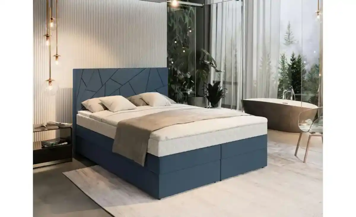 Bild 1 von MASSENO Boxbett mit Bettkasten Trani