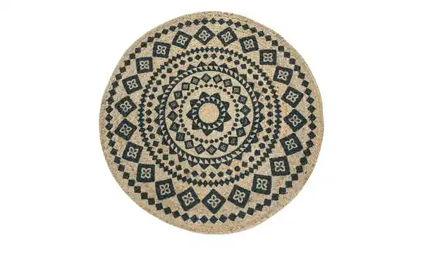 Bild 1 von Jute-Teppich Mamda Ornament