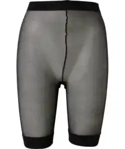 Schenkelschoner-Panty, schwarz