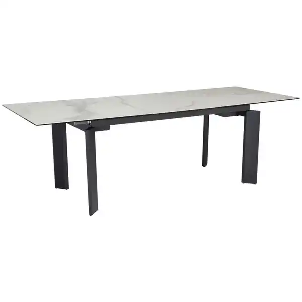 Bild 1 von Mid.you Esstisch, Weiß, Keramik, Marmoroptik, rechteckig, eckig, 95x77x180 cm, ausziehbar, Esszimmer, Tische, Esstische, Esstische ausziehbar