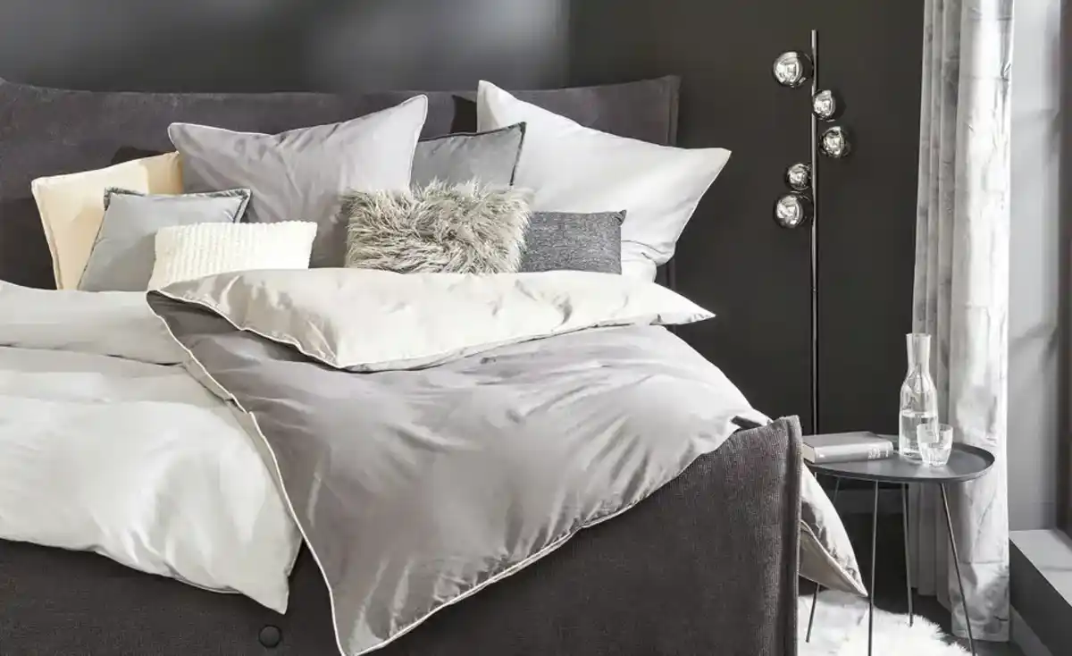 Bild 3 von Meisterleuchten Stehleuchte, 5-flammig, schwarzchrom,Rauchglas Hins Black