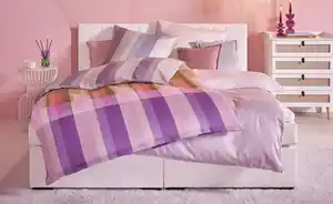 como Satin Bettwäsche Purple Symphonie