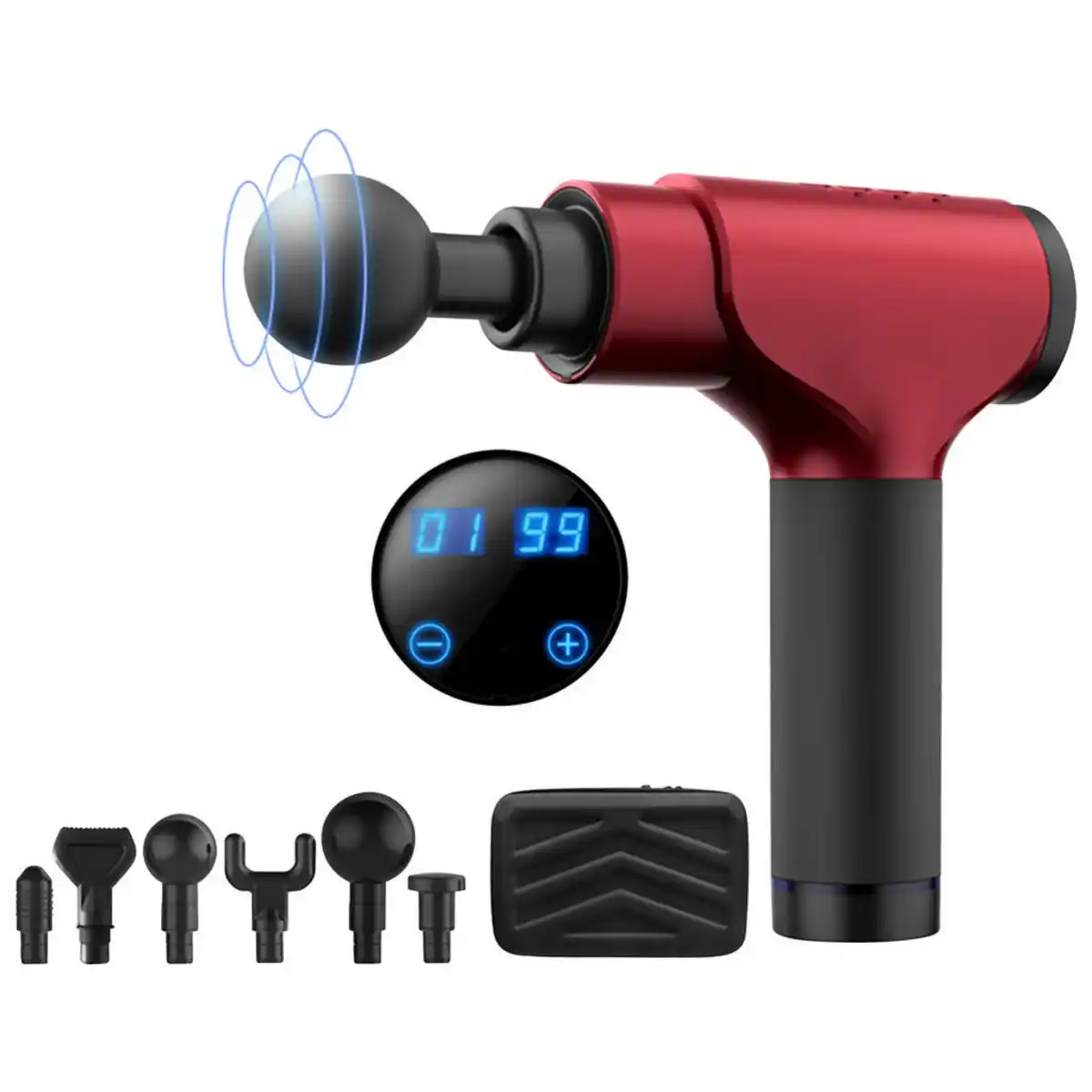 Bild 1 von Xxxl Massagepistole, 6x22x16.5 cm, Freizeit, Wellness, Körperpflege, Wohlfühlprodukte