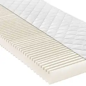 Xora Komfortschaummatratze, Weiß, Textil, H2 + H3, 140x200 cm, Bezug abnehmbar/waschbar, Ober- und Unterseite versteppt, wendbar, für verstellbare Lattenroste geeignet, atmungsaktiv, schadstoffgepr