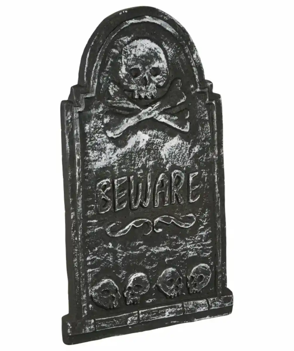 Bild 1 von Deko-Grabstein Halloween, schwarz