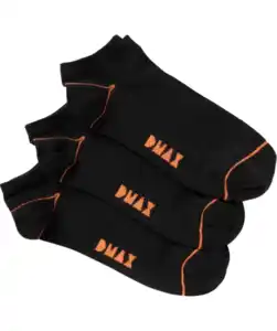 DMAX Sneakersocken, schwarz