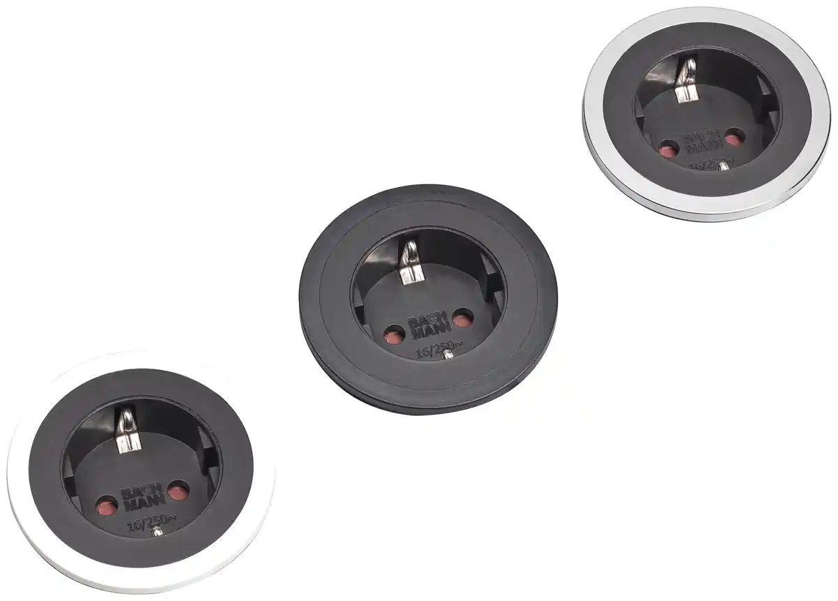 Bild 1 von Steckdosenelement 4734197 in Schwarz, Schwarz