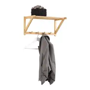 Wandgarderobe Bonnie Naturfarben, Naturfarben
