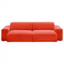 Bild 1 von Pure Home Lifestyle Bigsofa, Rot, Textil, 3-Sitzer, 238x71x101 cm, Blauer Engel, Goldenes M, Oeko-Tex® Standard 100, DGM-Klimapakt, DGM-Emissionslabel, Typenauswahl, Lederauswahl, Stoffauswahl, Hock
