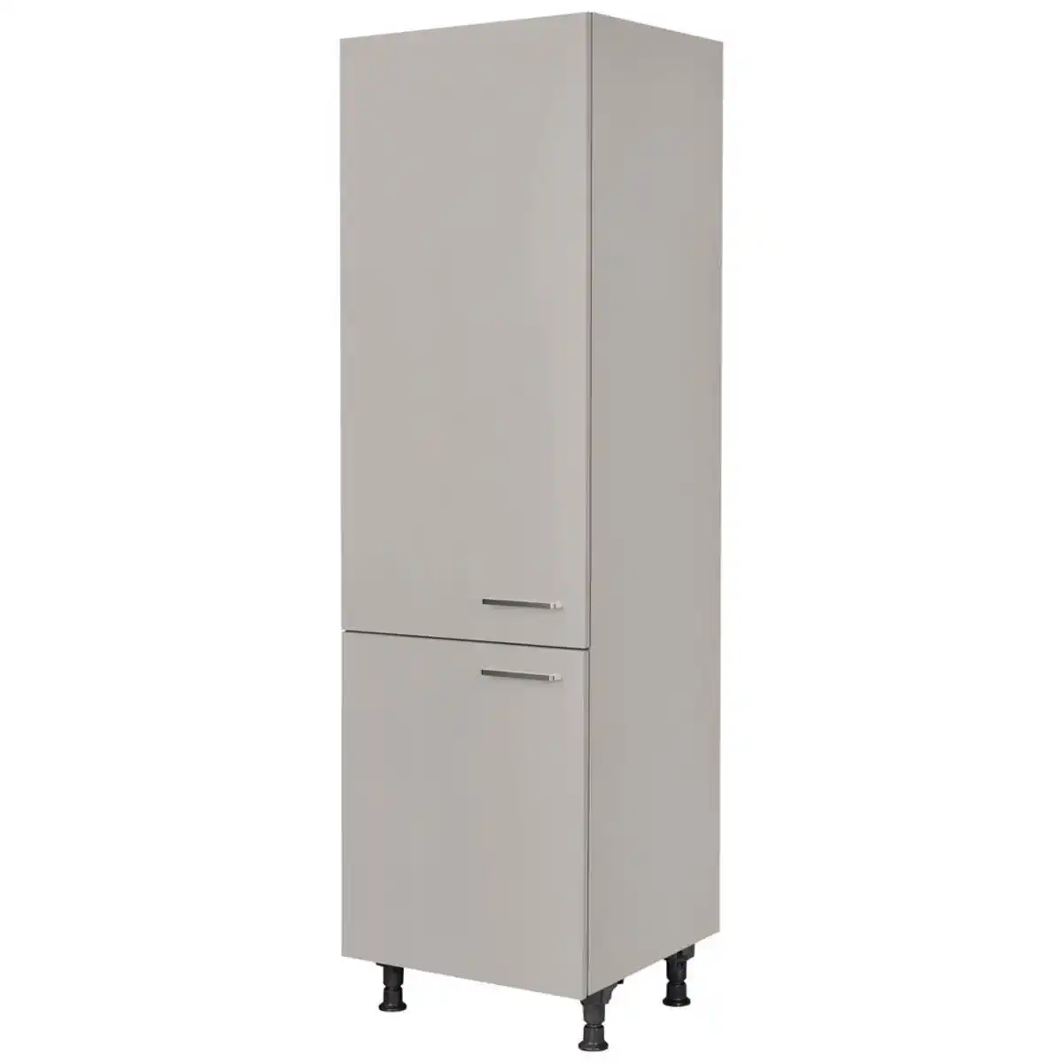 Bild 1 von Nobilia Geräteumbauschrank Touch, Grau, Metall, 2 Fächer, nur wie online abgebildet bestellbar, 60x216.6x58 cm, Blauer Engel, Pefc, Goldenes M, Made in Germany, DGM-Klimapakt, Küchen, Küchenmöbe