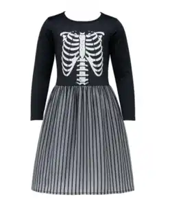 Kinderkostüm Halloween, schwarz