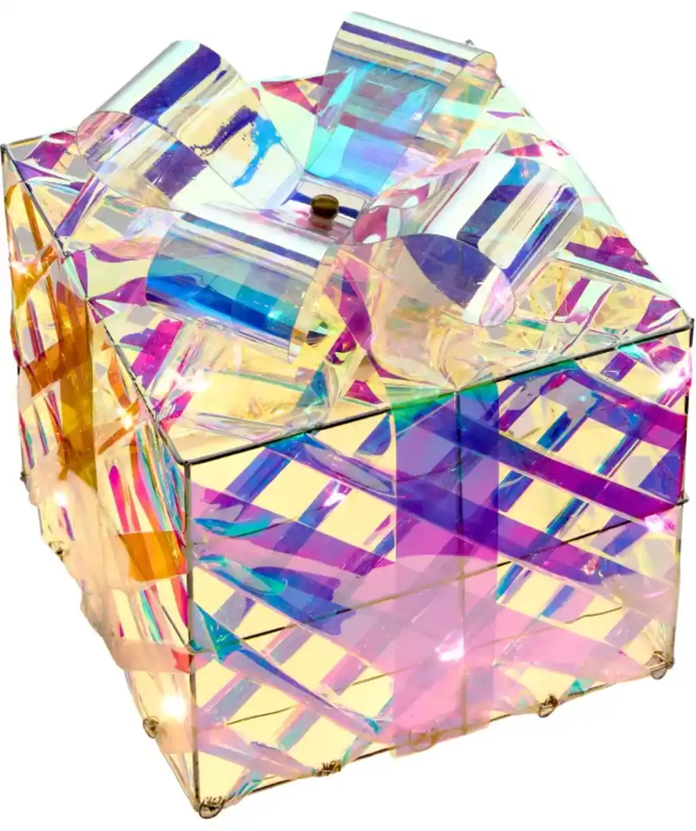 Bild 1 von LED-Geschenk Weihnachten, silber