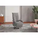 Bild 1 von Sit & More Sessel, Hellgrau, Textil, 74x112x82 cm, Goldenes M, Oeko-Tex® Standard 100, Made in Europe, DGM-Klimapakt, Relaxfunktion, Aufstehhilfe, integrierter Akku, Sitzfläche 360° drehbar, gepol