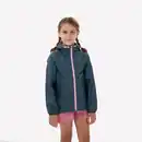 Bild 1 von QUECHUA Regenjacke Kinder Gr. 122–170 wasserdicht Wandern - MH100 Zip