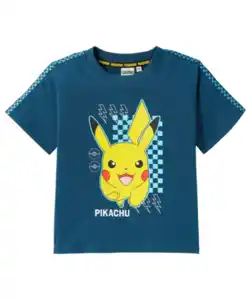 Pokémon T-Shirt, dunkelblau