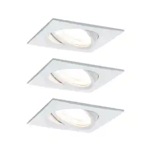 Deckenleuchte Nova in Weiß/Alufarben max. 6,5 W Deckenlampe