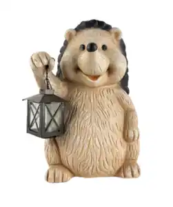 Deko-Igel Herbst, braun