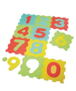 Happy People Puzzlematte, bunt