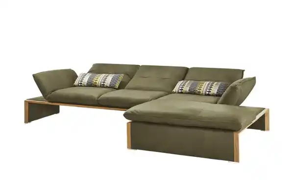 Bild 4 von KOINOR Leder-Ecksofa mit Massivholzrahmen aus Wildeiche Humfrey