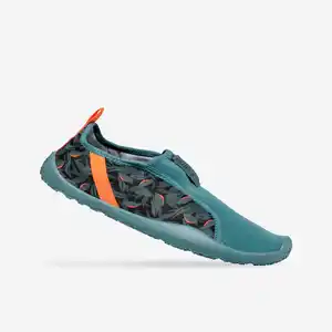 SUBEA Aquaschuhe Damen/Herren 120 Awake Leaf orange khaki