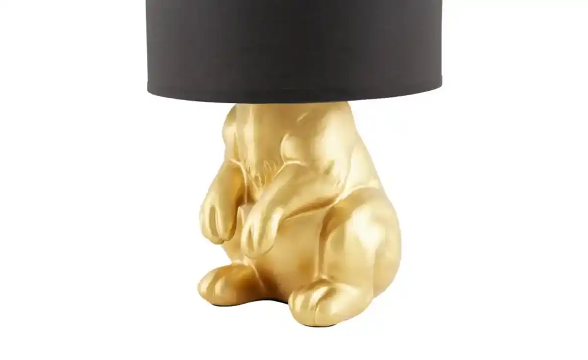 Bild 4 von KHG Tischleuchte, 1-flammig, goldfarben `Hase´