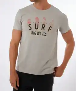 Sommerliches T-Shirt, hellgrau