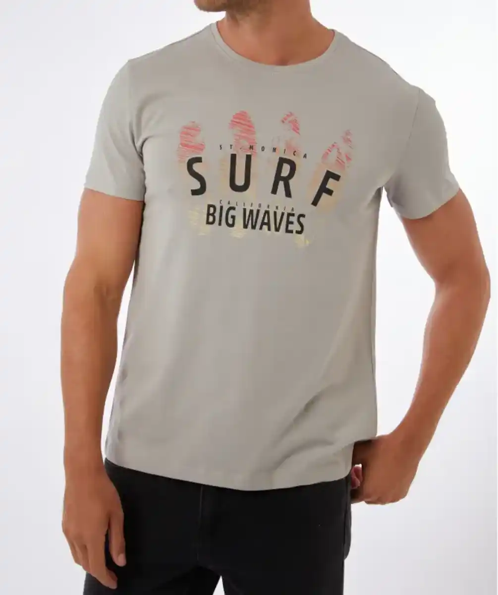 Bild 1 von Sommerliches T-Shirt, hellgrau