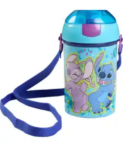 Stitch Lizenz Trinkflasche, blau